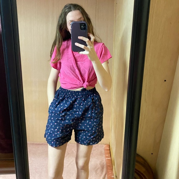 Vintage SILK Pink Blouse - Picture 2 of 7